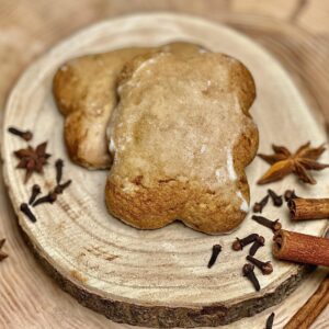 Classic Gingerbread with Lemon Icing