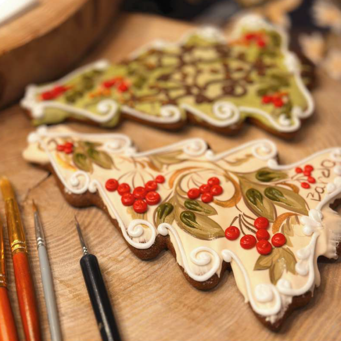 Choinka z jarzębiną