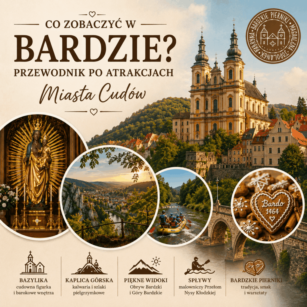 Co zobaczyć w Bardzie – Bazylika Nawiedzenia NMP i Przełom Nysy Kłodzkiej